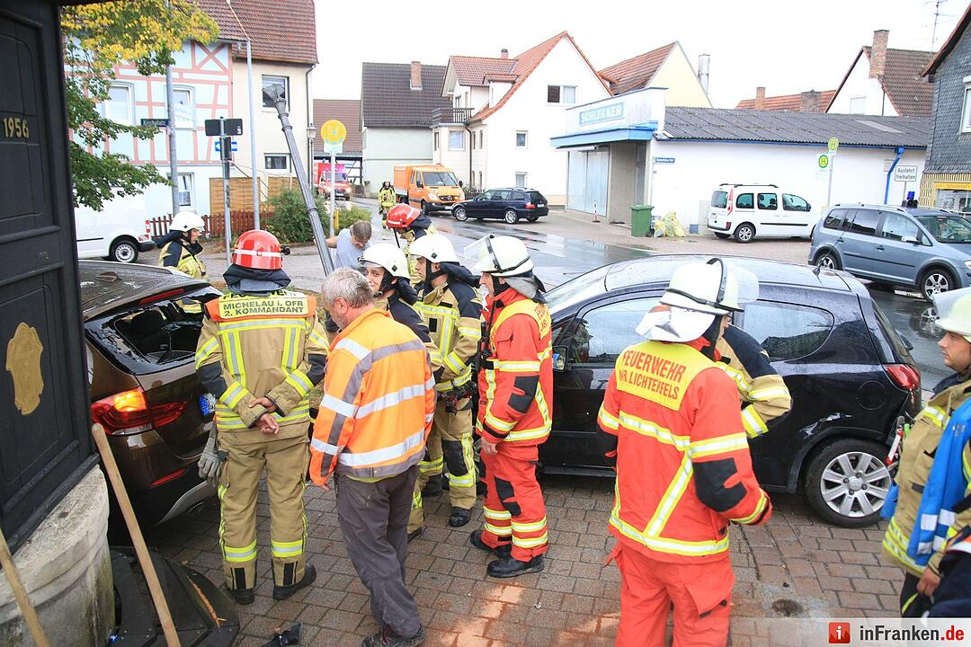 Schwerer Unfall in Michelau
