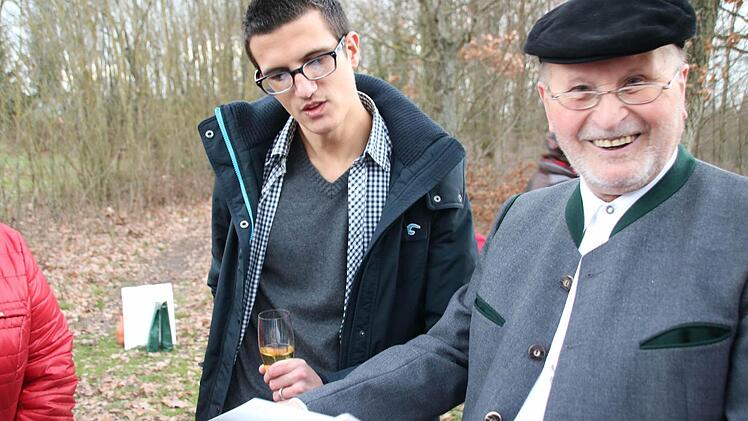 Verlobung am Verlobungstempel. Foto: Heike Beudert