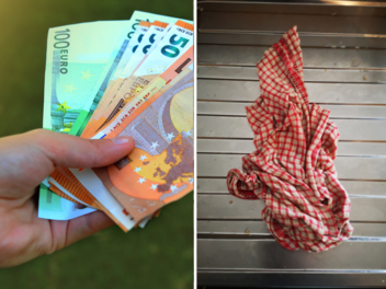 Trickbetrüger lassen Geld "verschwinden"