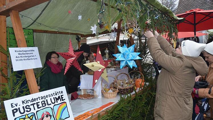 Auch die Kindertagesstätte Pusteblume Weißenbrunn wird wieder Muffins, Plätzchen und anderen Leckereien vertreten sein. Foto: Hofmann