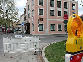 Die Einmündung von der Hartmannstraße (rechts) in die Münchener Straße wird ab 21. Mai gesperrt.  Foto: Benedikt Borst