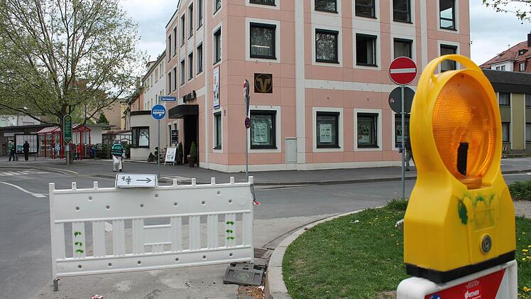 Die Einmündung von der Hartmannstraße (rechts) in die Münchener Straße wird ab 21. Mai gesperrt.  Foto: Benedikt Borst