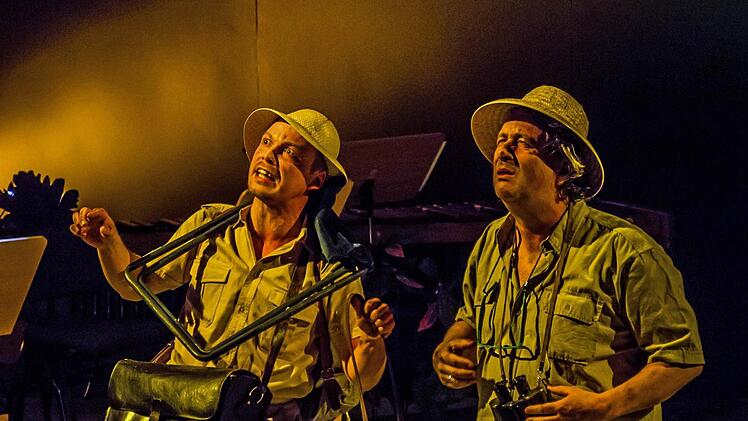 "Das musikalische Nashorn": Impressionen vom Kinderkonzert des Landestheaters in der Coburger ReithalleFoto: Jochen Berger