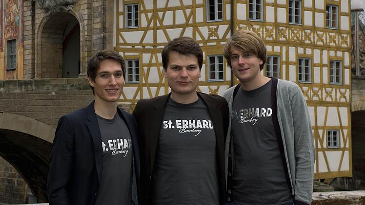 Das deutsche Gründungsteam mit (von links) Vincent Osterloh, Christian Klemenz und Thies Dibbern.