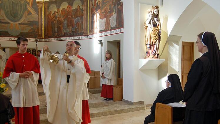 Bischof Ludwig Schick weihte die Kapelle.