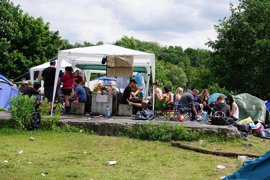 Drei Tage Zeltplatz bei Rock im Park