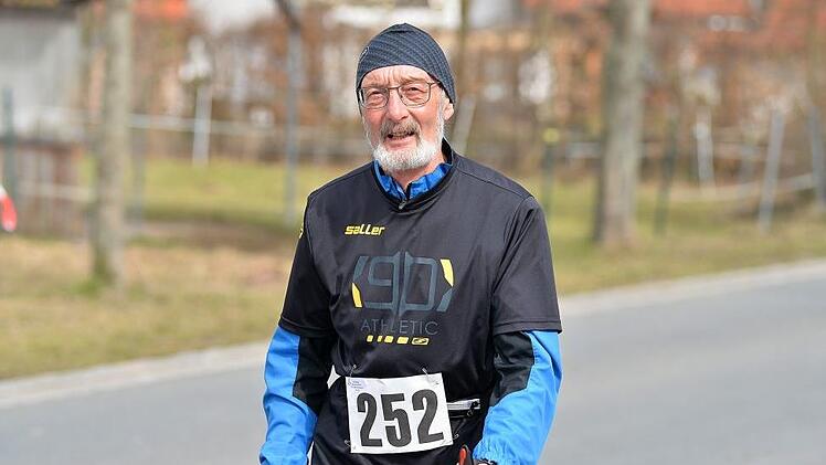 Herbert Rückel aus Scheinfeld war einer von 55 Walkern.