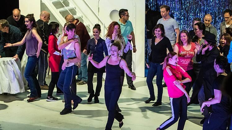 "Anything Goes": Proben-Impressionen am Landestheater CoburgFoto: Jochen Berger