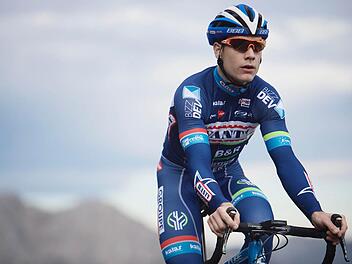 Antoine Demoitié ist am Osterwochenende bei einem Radrennen tödlich verunglückt. Nach einem Sturz stieß er mit einem Begleitmotorrad zusammen.  Foto: Kristof Ramon/epa