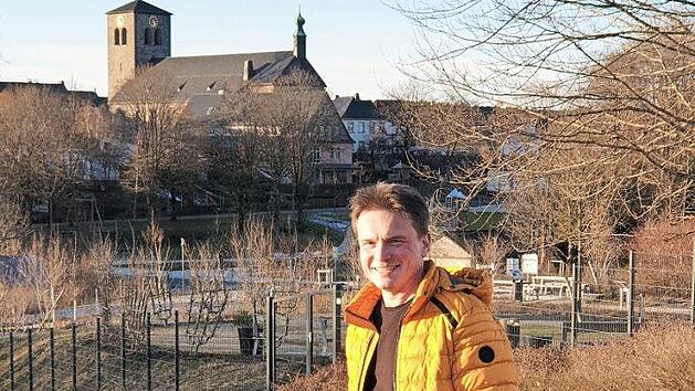 Frank Jakob bewirbt sich in Teuschnitz um den B&uuml;rgermeistersessel.  Foto: Veronika Schadeck