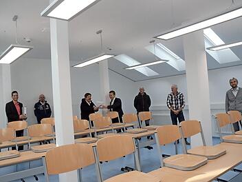 Nach Ausbau des Dachgeschosses wurden die neuen Räume in der Grund- und Mittelschule Pressig übergeben. Foto: K.-H. Hofmann