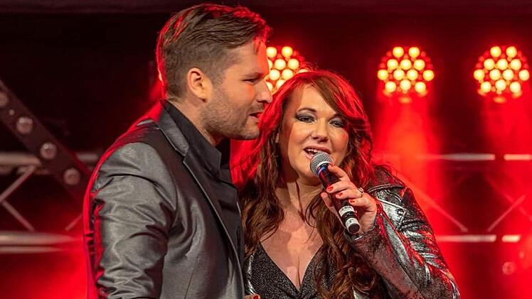 Angela Henn und Dennis Klak bei ihrem Auftritt.Foto: privat