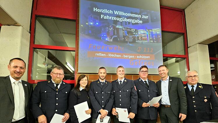 Gefrees: Freiwillige Feuerwehr bekommt neues Fahrzeug mit Drehleiter - "Sicherheit erhöht sich"