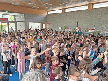 Musik gehört zum Schulalltag in der Grundschule Weisendorf.