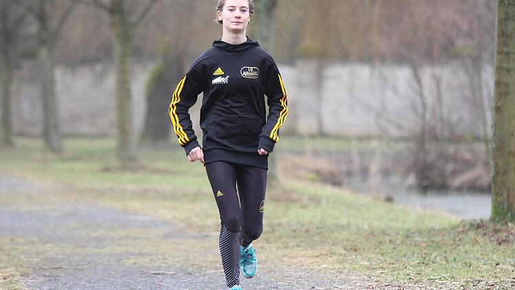 Elisa Jäger aus Dörflis trainiert intensiv für den sportlichen Erfolg.