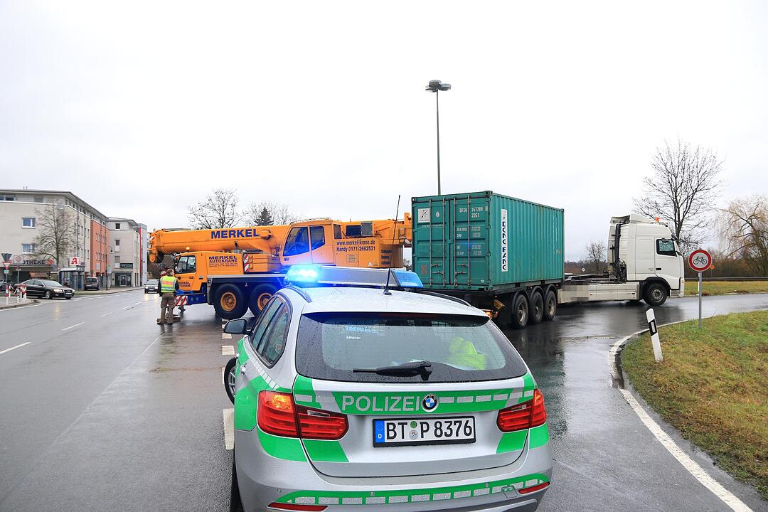 Bierlaster verunglückt zwei Mal