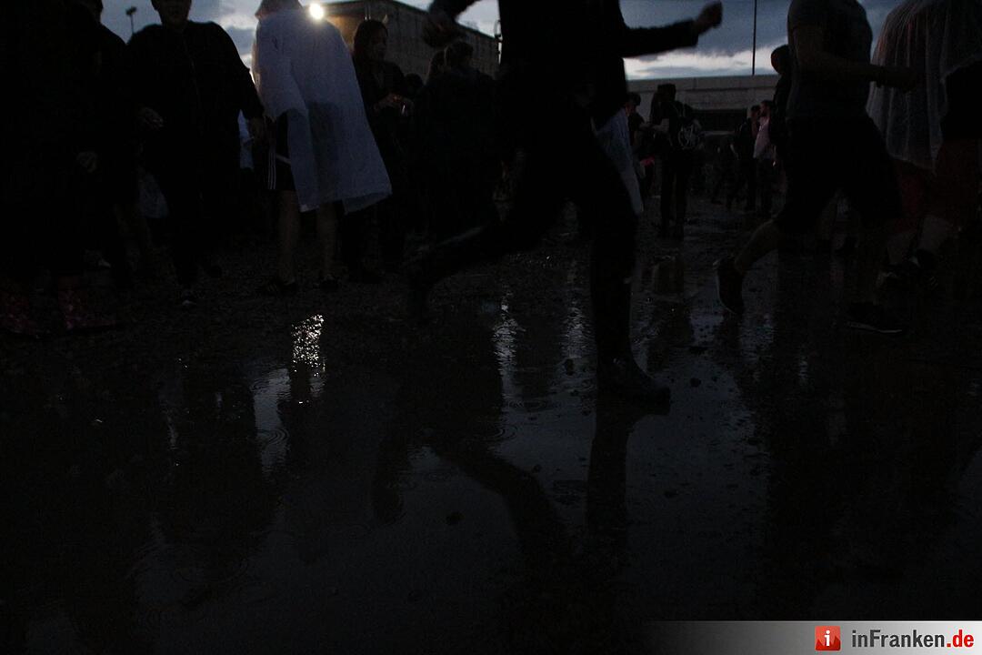 Rock im Park 2016 - Regen am Samstag