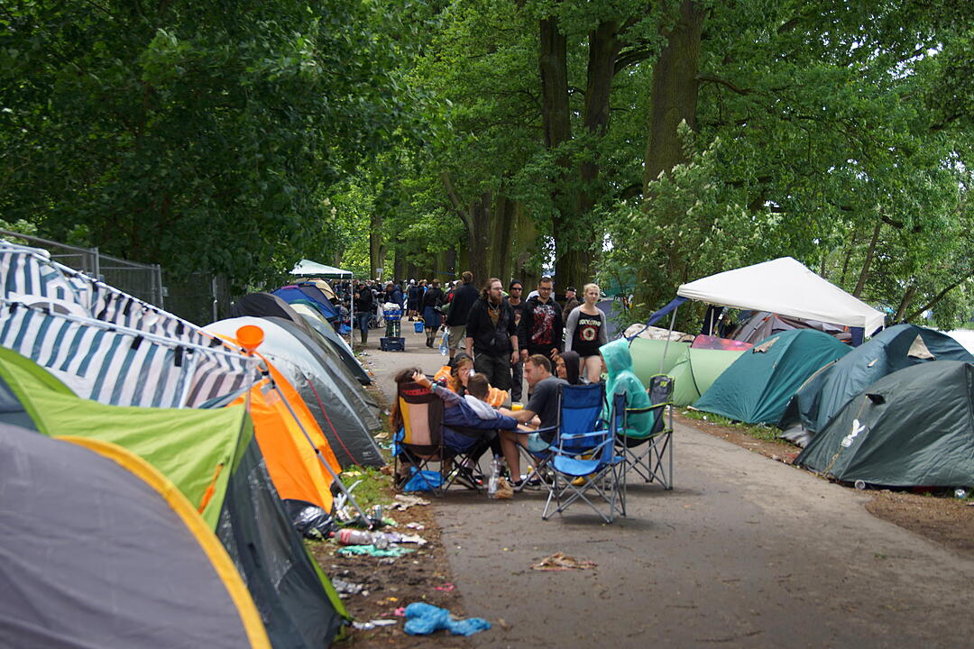 Drei Tage Zeltplatz bei Rock im Park