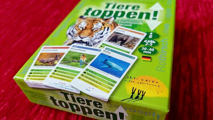 Tiere toppen im Test - geniales Kartenspiel rund um Tierfakten
