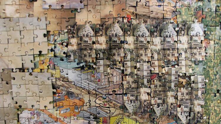 Ein Ausschnit aus der Collage