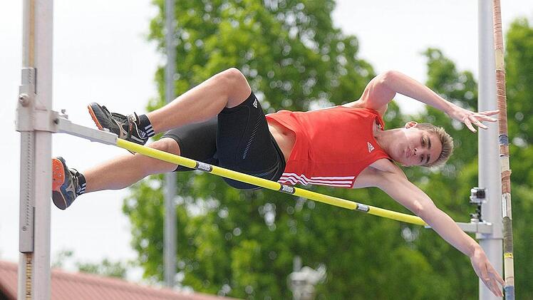 Lars Meschede setzte im Hochsprung, aber auch über 100 und 400 Meter, neue persönliche Bestmarken.