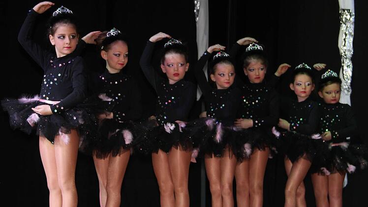 Die Balletttänzerinnen der Minigarde