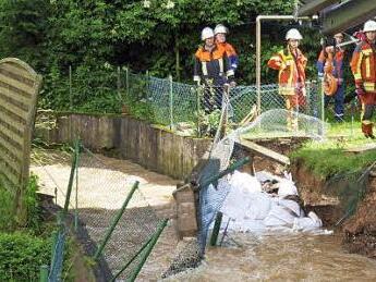 Einsatzkräfte hatten am 17. Juni viel zu tun im Landkreis. Foto: Landratsamt