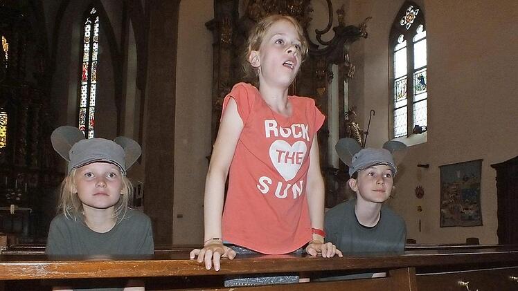Die Kinder proben seit Monaten. Fotos: Manfred Welker