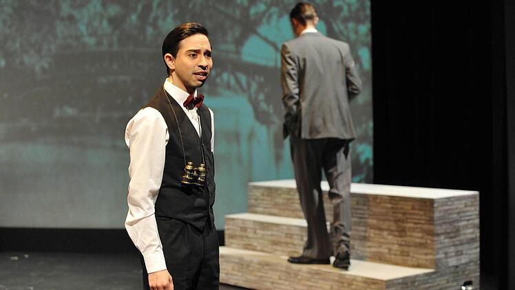 Coburger Erstaufführung von Stephen Dolginoffs "Thrill" in der Reithalle.Foto: Andrea Kremper
