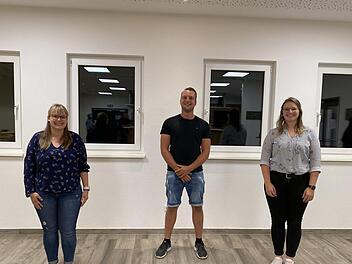 Dei neuen Vorsitzenden des MSV Modlos: (von links) Pia Schönstein, Manuel Brust und Isabell Schürlein.  Foto: Maria Ullrich