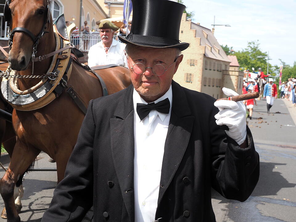 Der sonnt&auml;gliche H&ouml;hepunkt des Rakoczy-Fest.