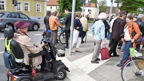 Die "Barrierefreiheit" war ein Aspekt der Bürgertour.