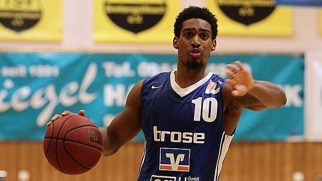 Soll das Coburger Spiel k&uuml;nftig dirigieren: Neuzugang Byron Sanford Foto: sportpress