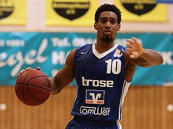 Soll das Coburger Spiel künftig dirigieren: Neuzugang Byron Sanford Foto: sportpress