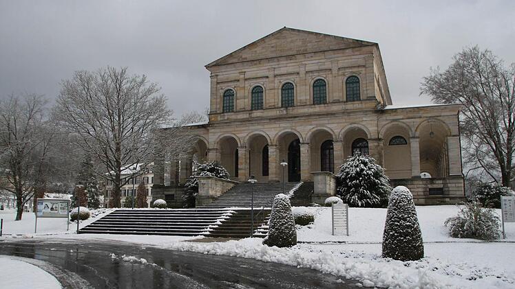 Winter im Staatsbad Bad Brückenau (Januar 2015)Foto: Ulrike Müller