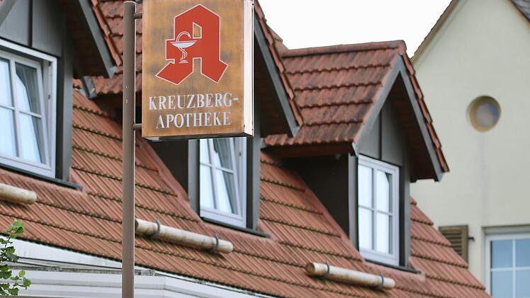 Seit Ende August ist die Kreuzberg-Apotheke in Wildflecken ist seit Ende August geschlossen. Foto: Sebastian Schmitt