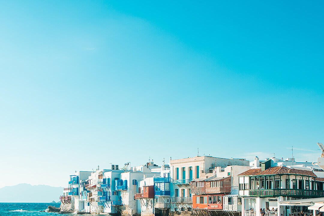 Urlaub in Griechenland - Little Venice auf Mykonos