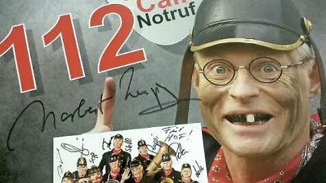 Der Kommandant der "Altneihauser Feuerwehrkappell'n", Norbert Neugirg.