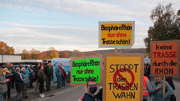 Alle Veranstaltungen des Übertragungsnetzbetreibers Tennet im Landkreis waren bislang von Protesten begleitet. Für Dienstag ist keine Demo geplant.
