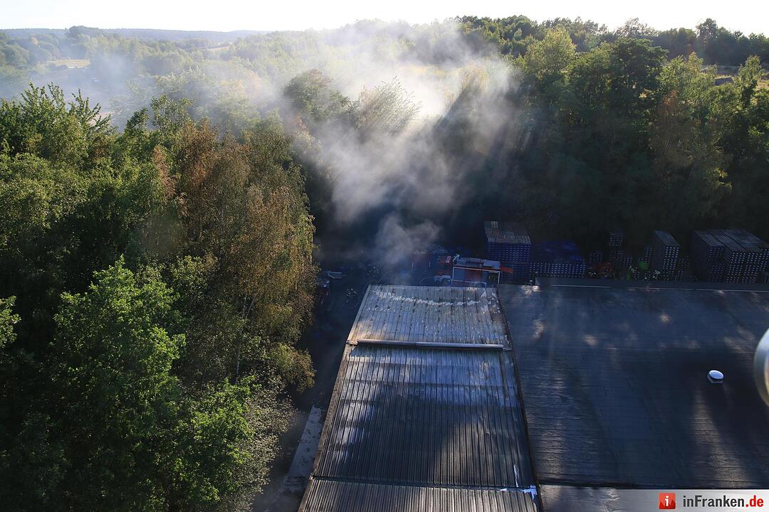 Brand bei der Brauerei Kaiserdom