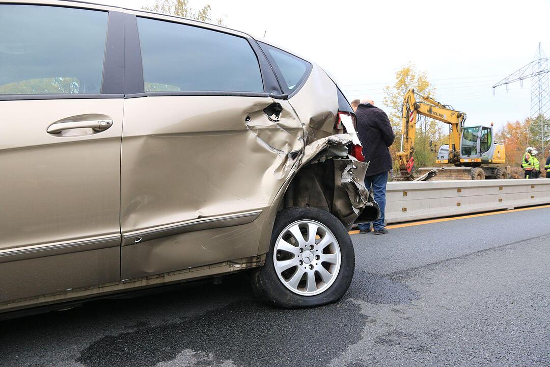 Unfall auf A73 bei Bad Sttaffelstein