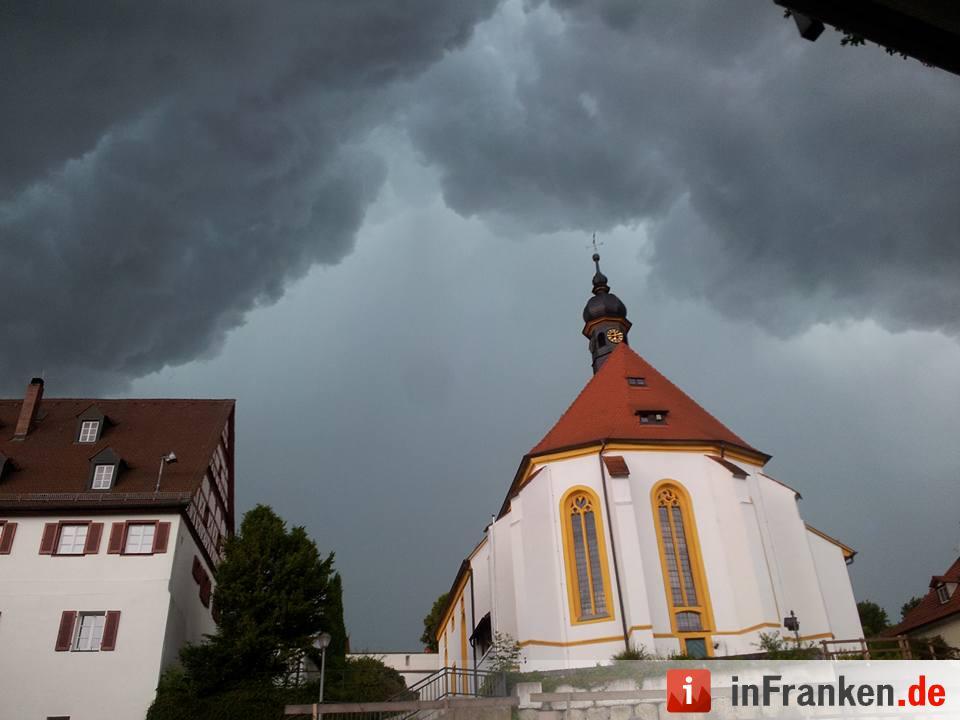 Gewitter über Heiligenstadt