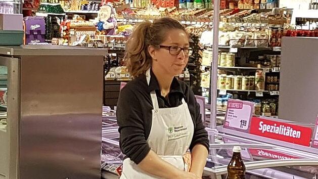 Kochen mit regionalen Produkten pr&auml;sentierte f&uuml;r die Landfrauen der Region Michaela von der Linden. Andreas Lomb