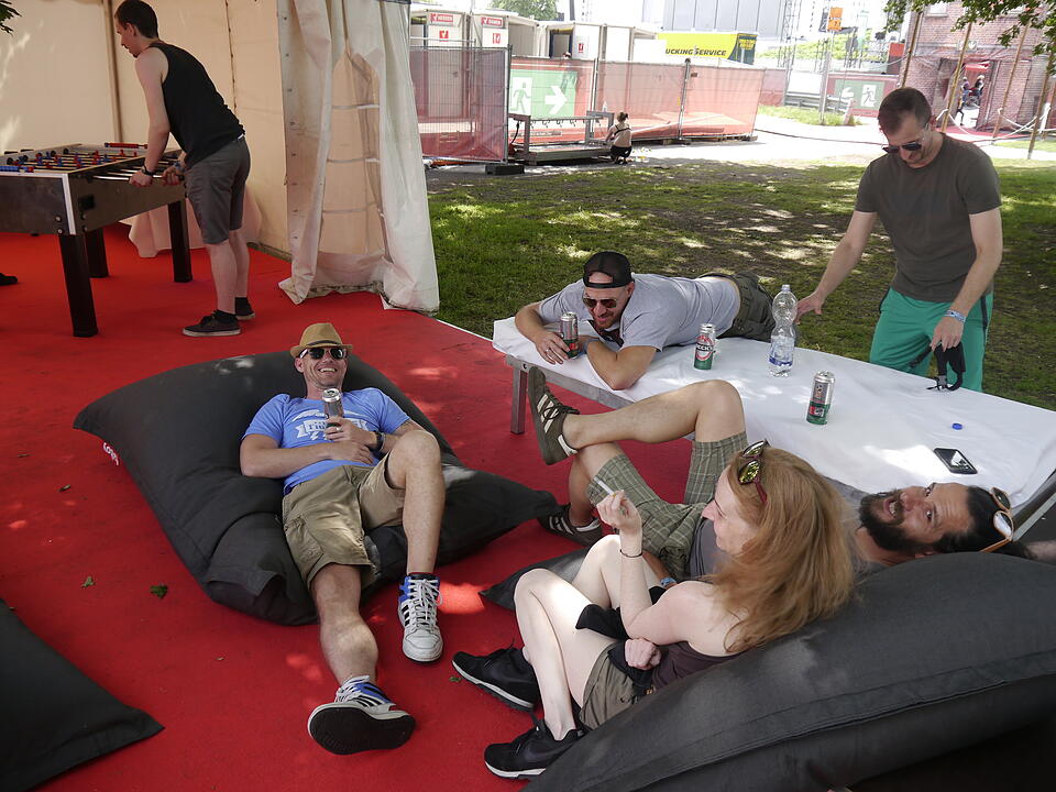 Zweiter Tag bei Rock im Park: Was geht auf dem Zeltplatz ab?