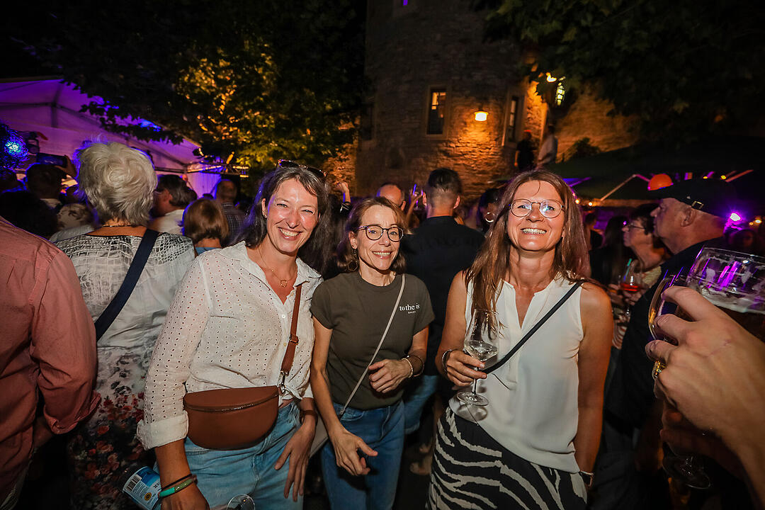 Beste Stimmung beim Stadtfest in Schweinfurt.