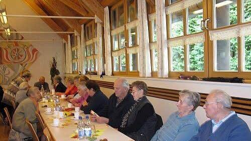 Der jährliche Seniorentag kommt bei der reiferen Generation in Egloffstein gut an.  Foto: privat