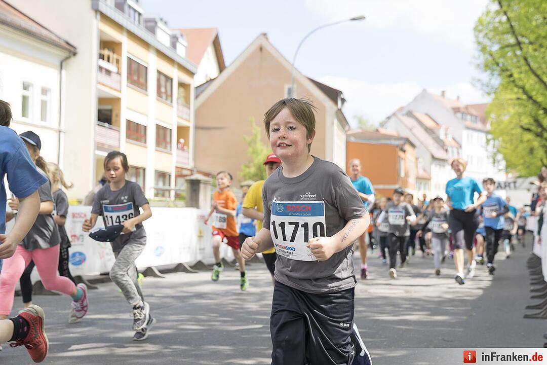 Weltkulturerbelauf 2017 in Bamberg: Der Bosch Schüler-Lauf