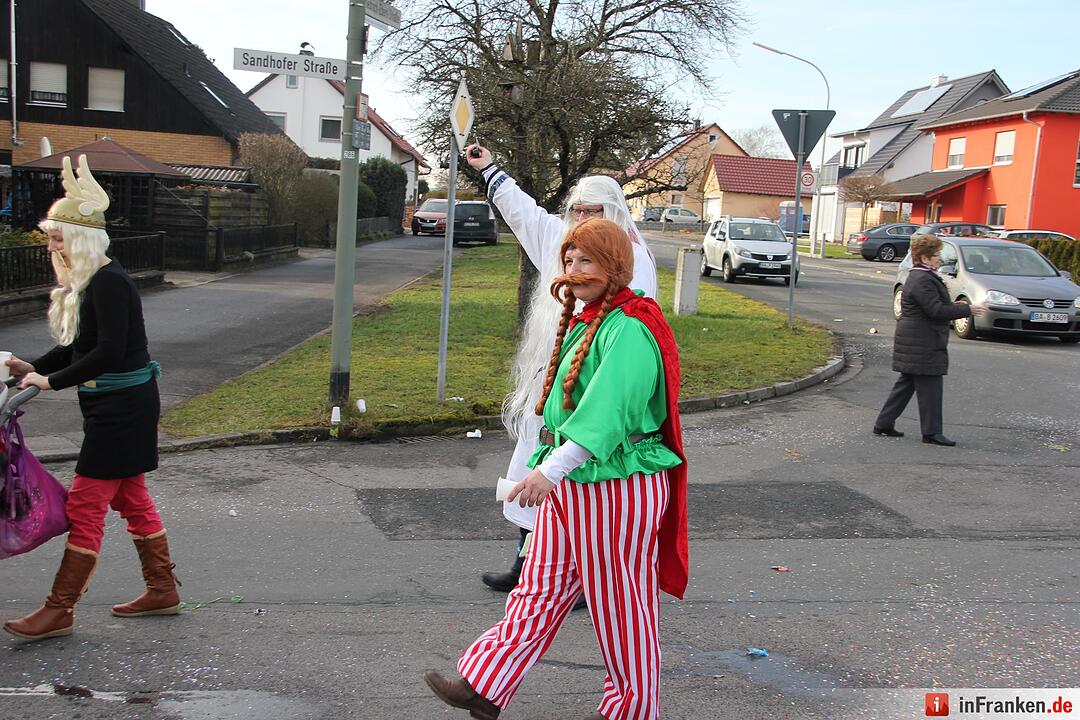 Faschingszug Oberhaid 2016