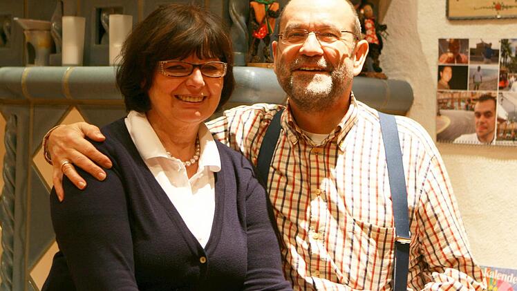 Ein glückliches Paar: Max-Peter und Karin Carl. Fotos: Christiane Lehmann