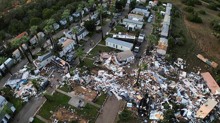 Extremwetter Portugal
